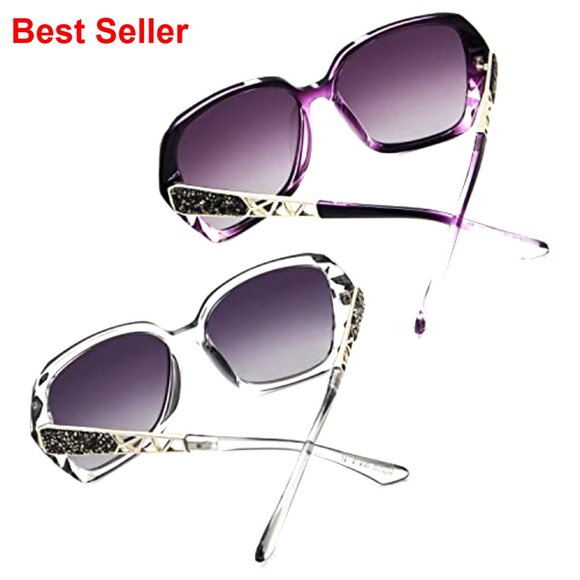Oversized Polarized Sunglasses with UV Protection for Women Fashion Shades main image 6
